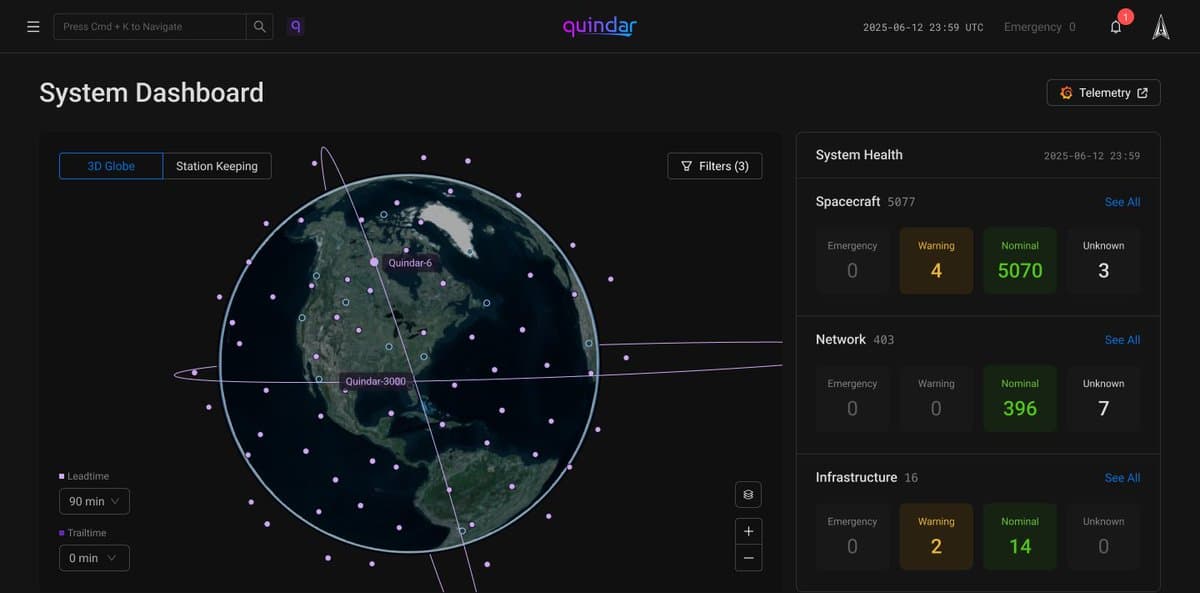 QuindarSpace Raises $18M to Automate Satellite Ops