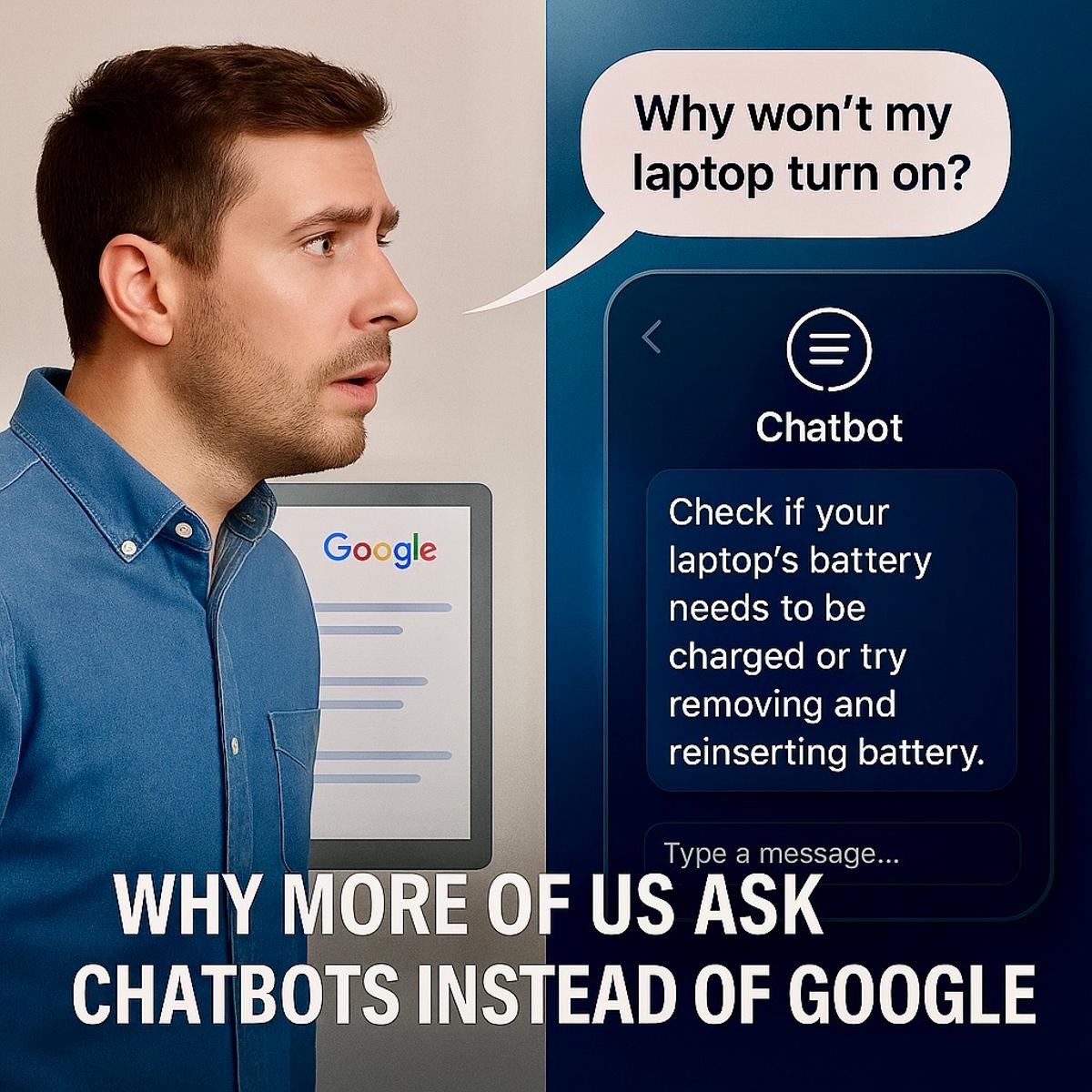 AI Chatbots Overtake Search as Primary Info Gateway