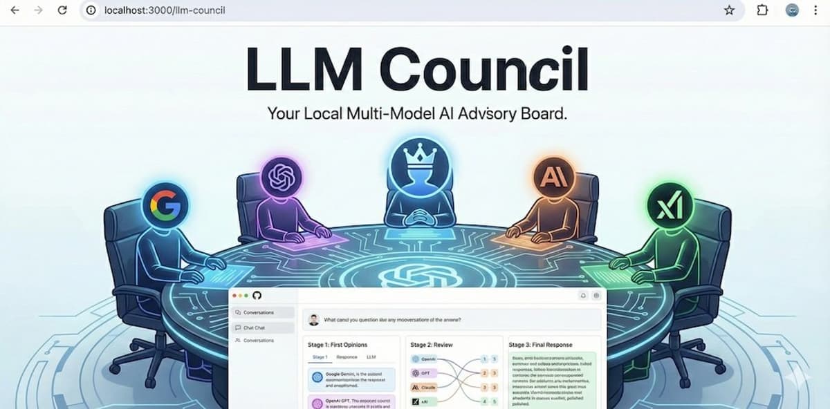 LLM Council Lets Models Rank Each Other’s Answers