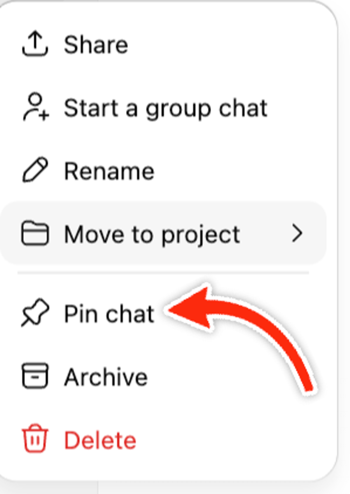 ChatGPT Adds Pinning, Users Want Folder Pins