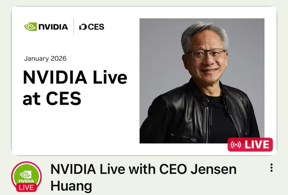Jensen Huang Unveils Next Phase of AI at CES