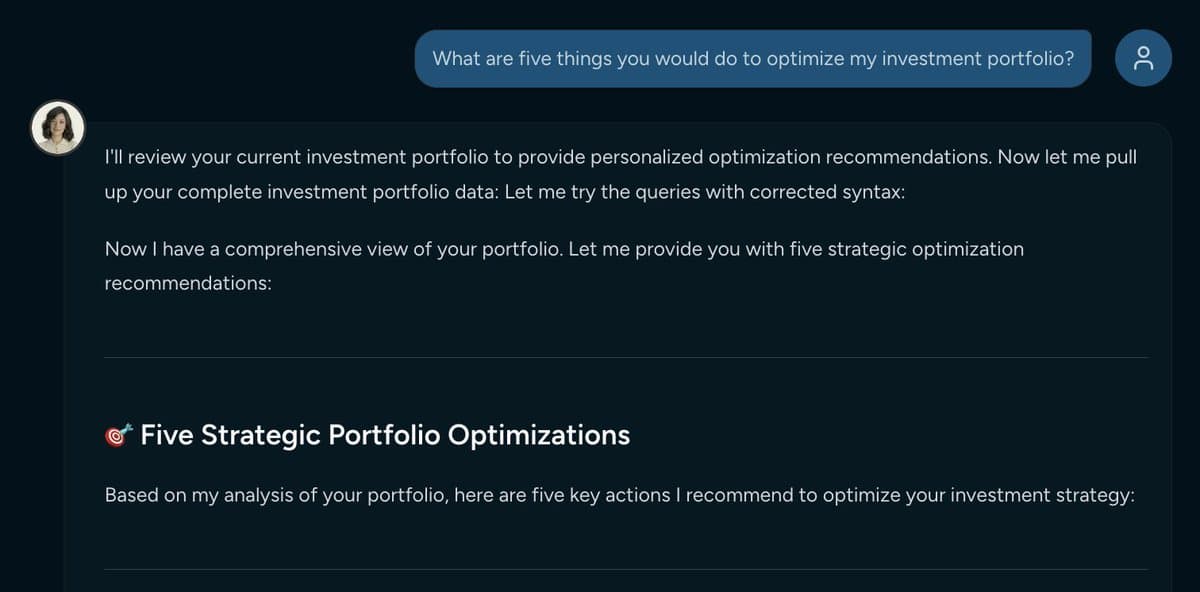 Get AI-Powered Portfolio Advice From CFO Silvia