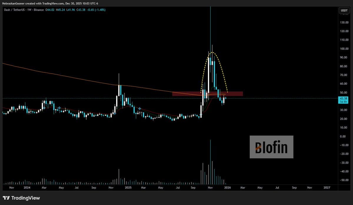Dash's Pump‑Dump Signals Further Sell‑Off Ahead