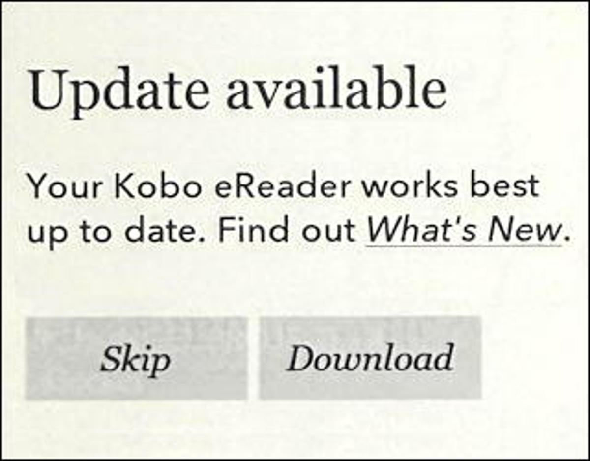 How to Verify and Update Your Kobo eReader Firmware