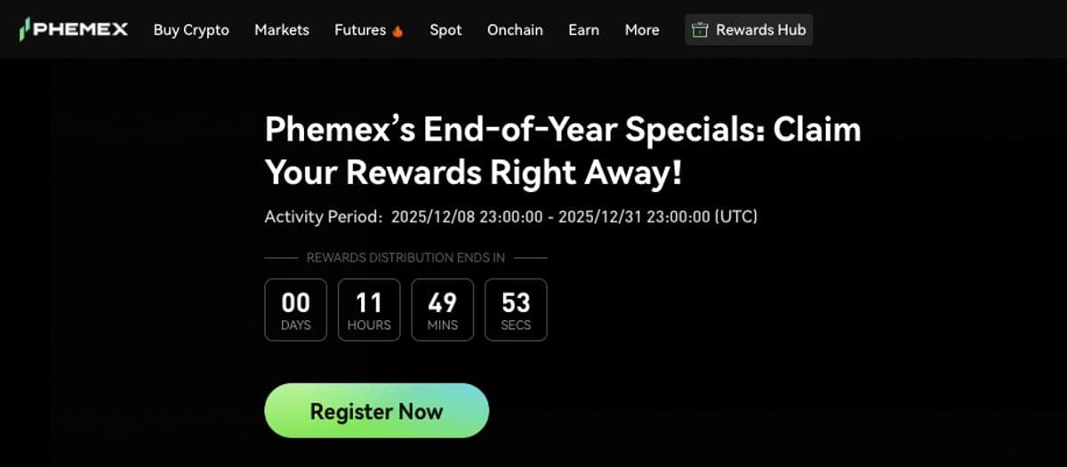 Last Day for Phemex $100 Voucher & Bonuses