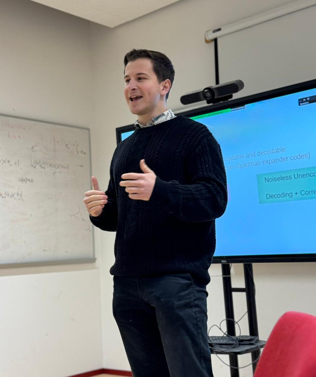 Adam Wills Joins to Explore Quantum Error Correction