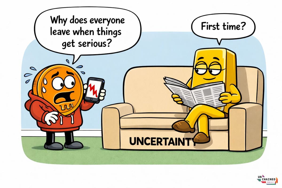 Tariffs Shake Markets, Bitcoin’s Safe‑Haven Claim Falters