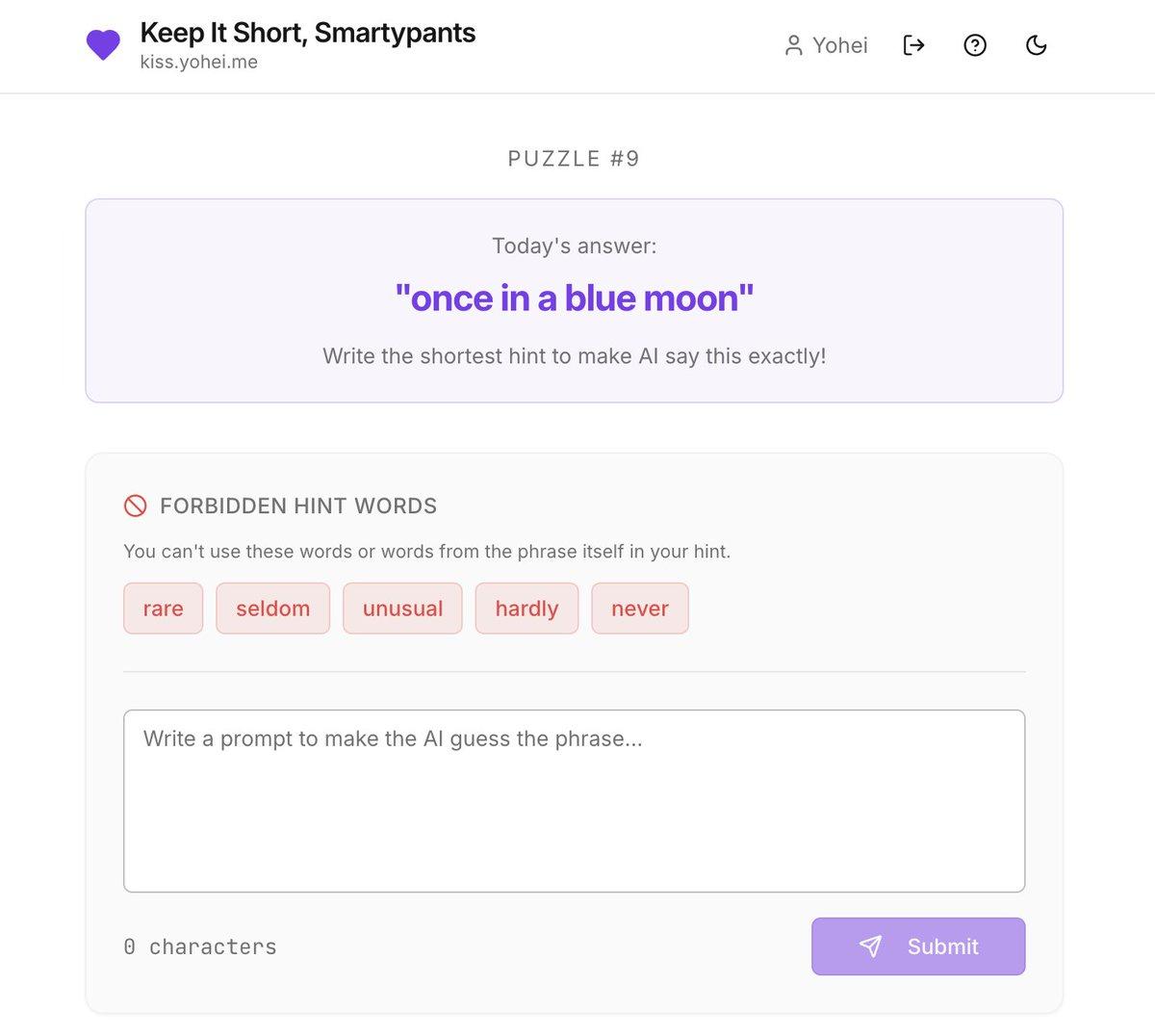 Crafting the Shortest