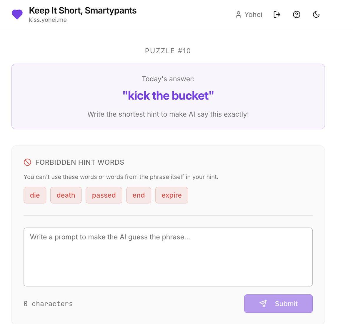 Prompting Game Yields Concise, Creative Solutions Without Emojis