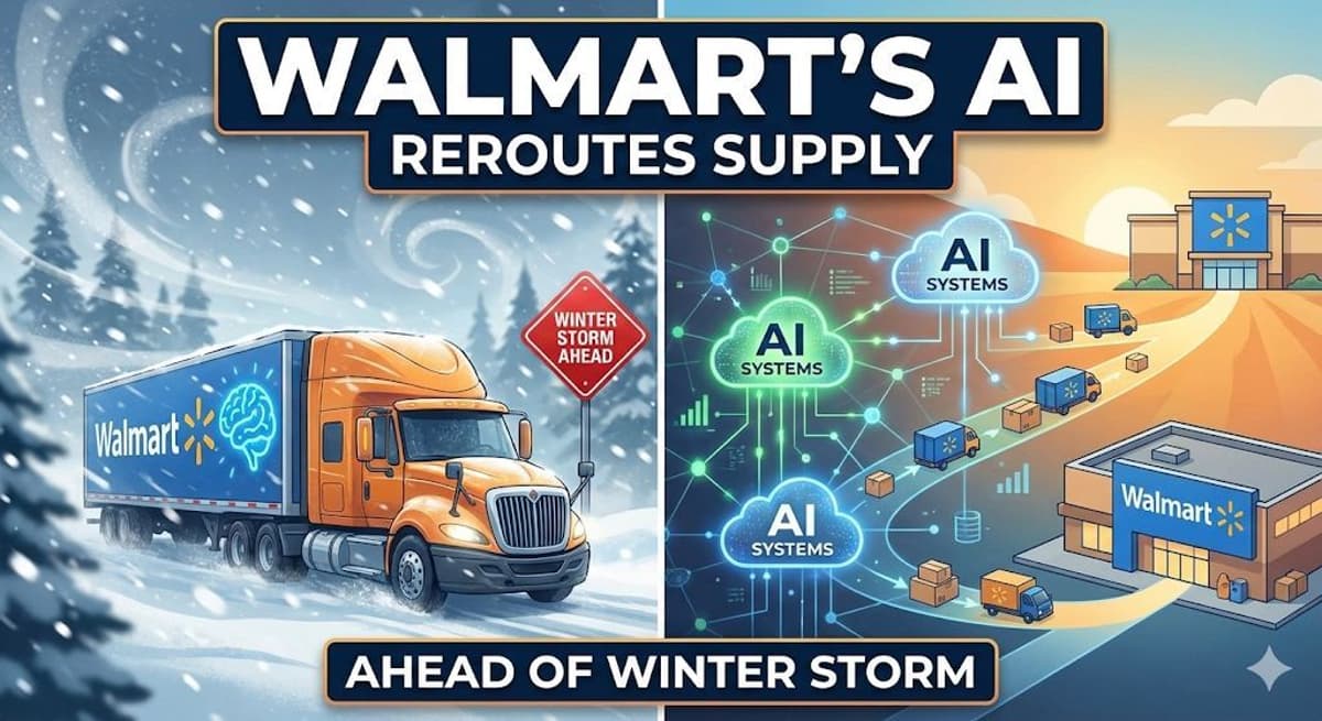 Walmart Deploys AI to Pre‑Position Stock Before Storm