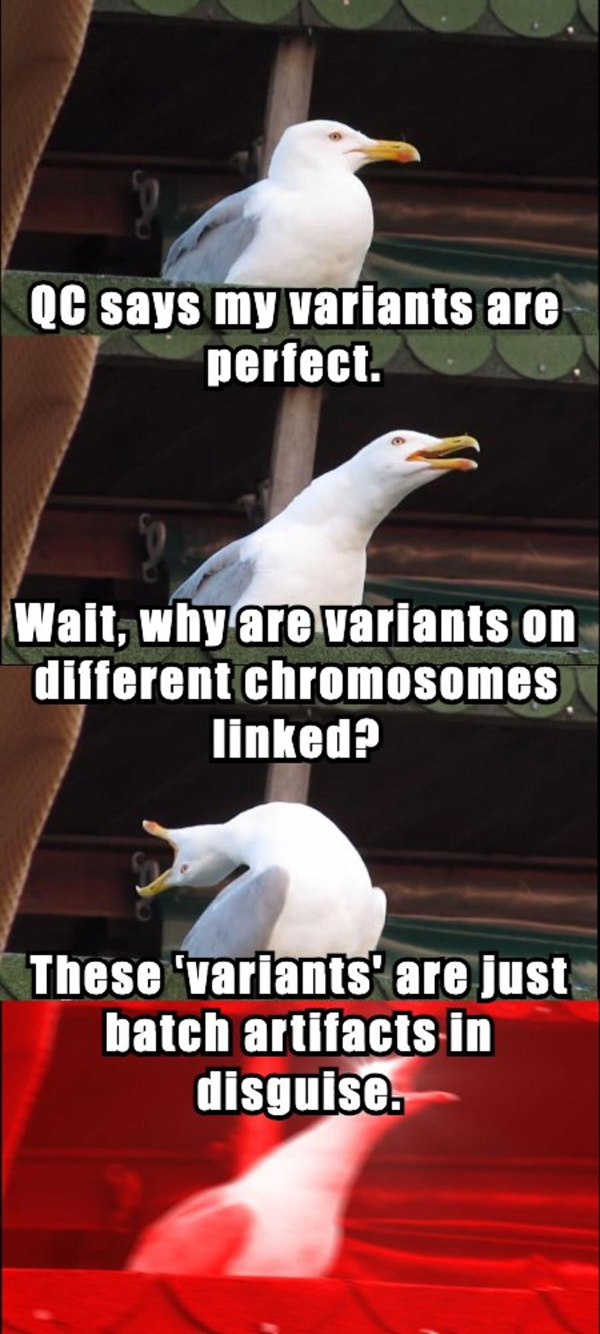 Batch Effects Create False Cross‑Chromosome Variant Signals