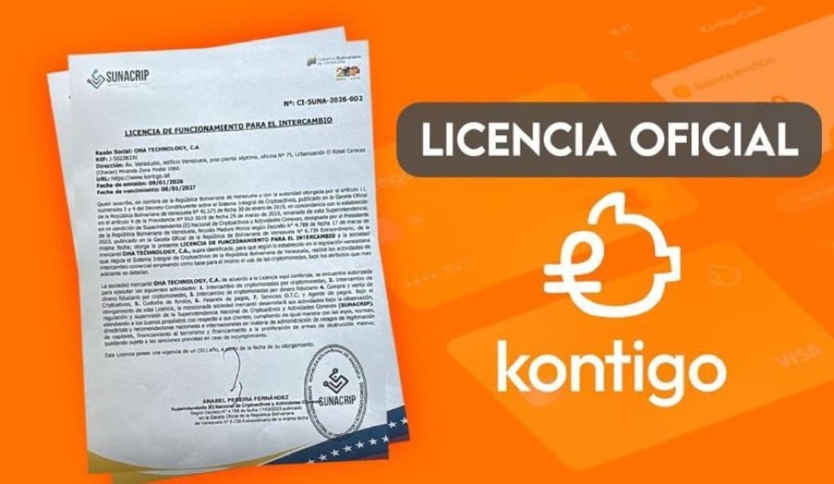 Venezuelan Crypto App Kontigo Secures License From Top Official