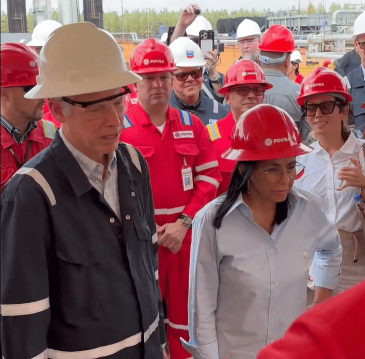 US Energy Secretary Visits Venezuela's Orinoco Oil Belt