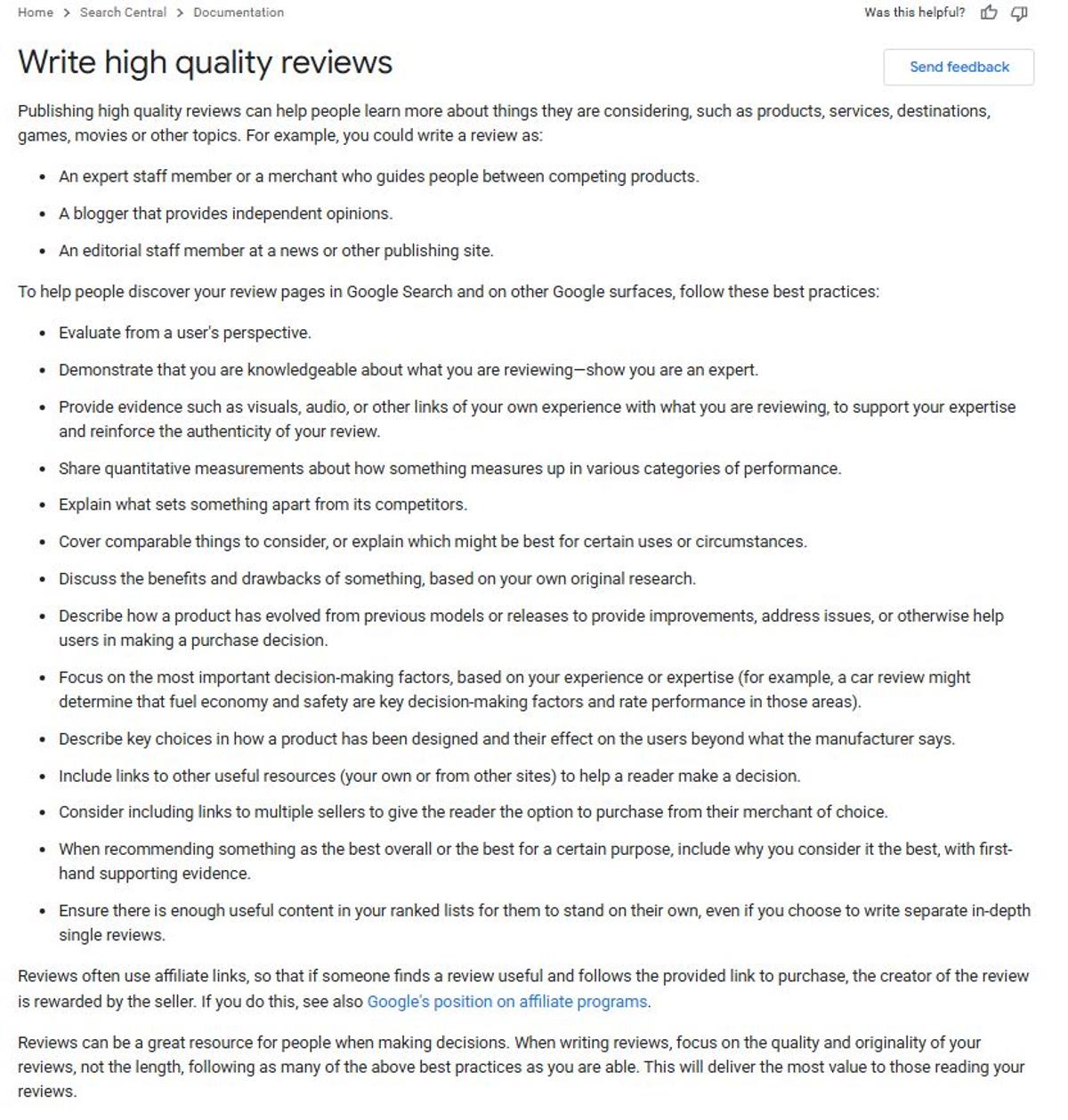 Google's Review Rules Crush Self‑Ranked Listicles