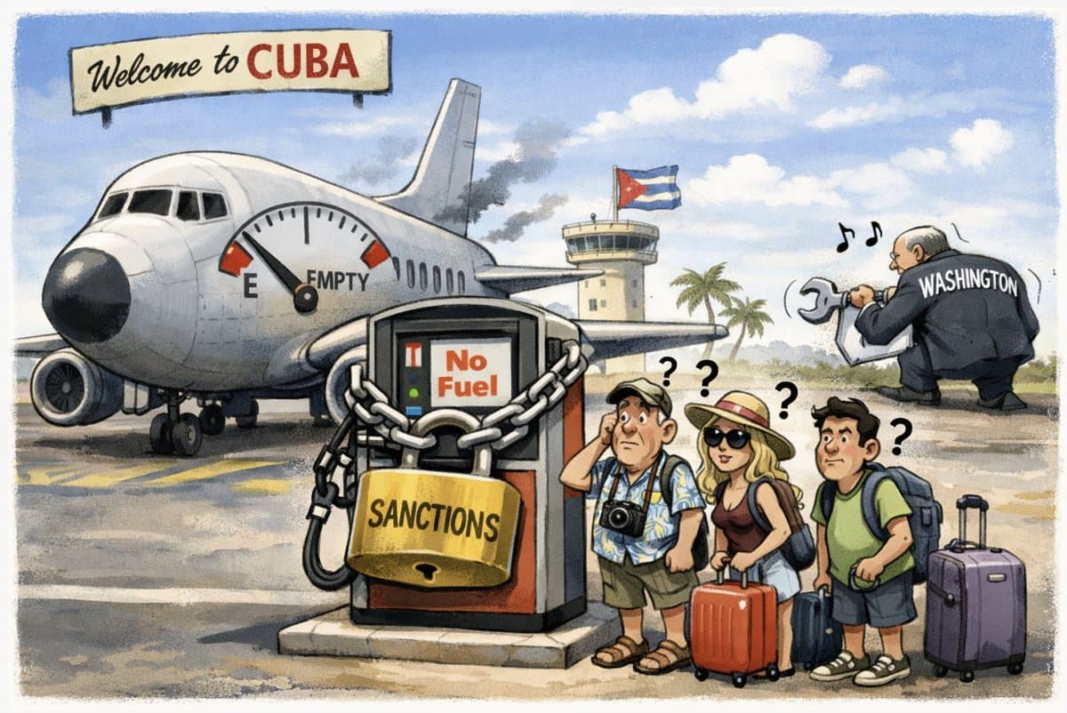 Trump's Blockade Halts Cuba's Jet Fuel Exports