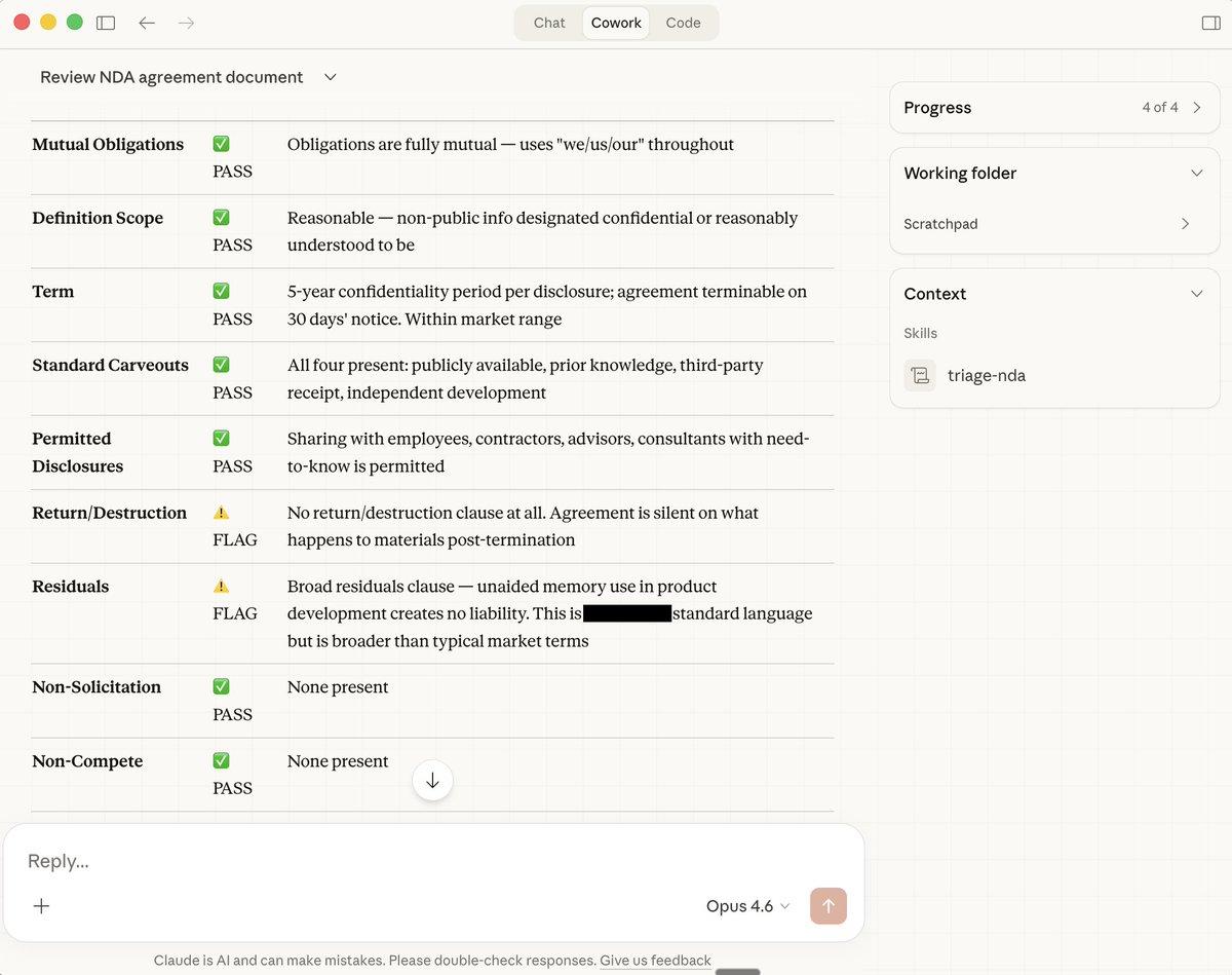 AI NDA Reviews Threaten Traditional Billable Legal Work