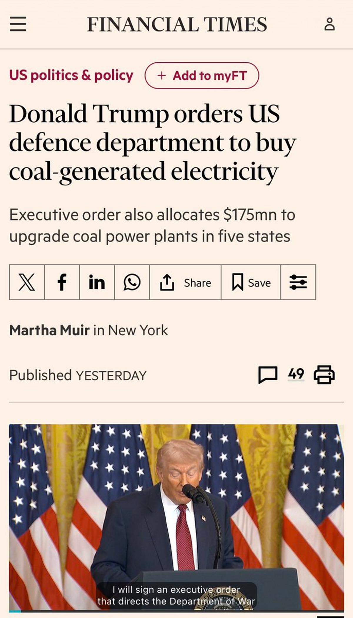 DoD Funding Keeps Aging Coal Plants Alive Amid Market Decline