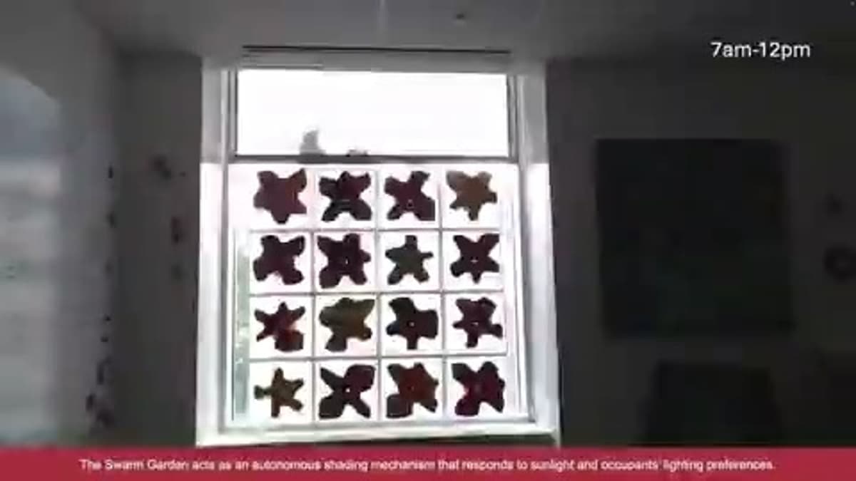 Robotic Modules Bloom Like Flowers to Auto‑shade Rooms