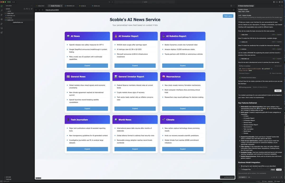 AI Turned My Dream News App Into Reality