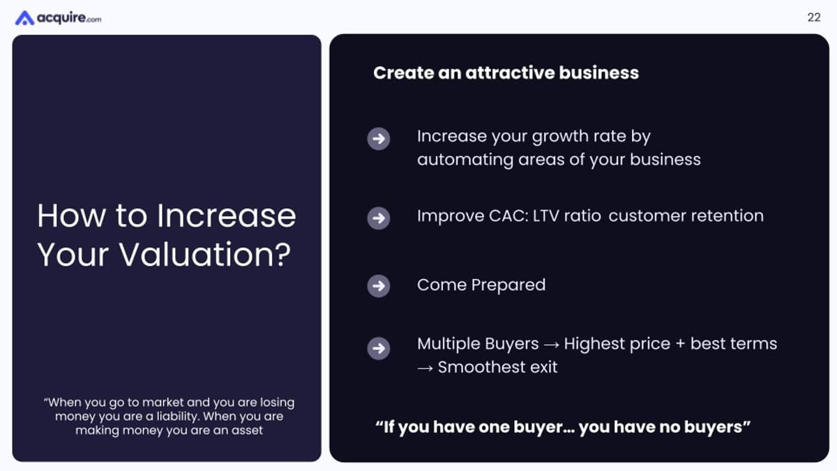 Build a Profitable, Buyer‑ready Business, Not Just a High Valuation