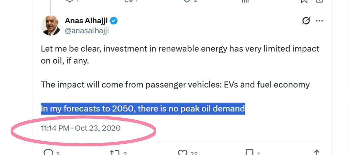 2020 Model Predicted No Oil Peak; Experts Now Retreat