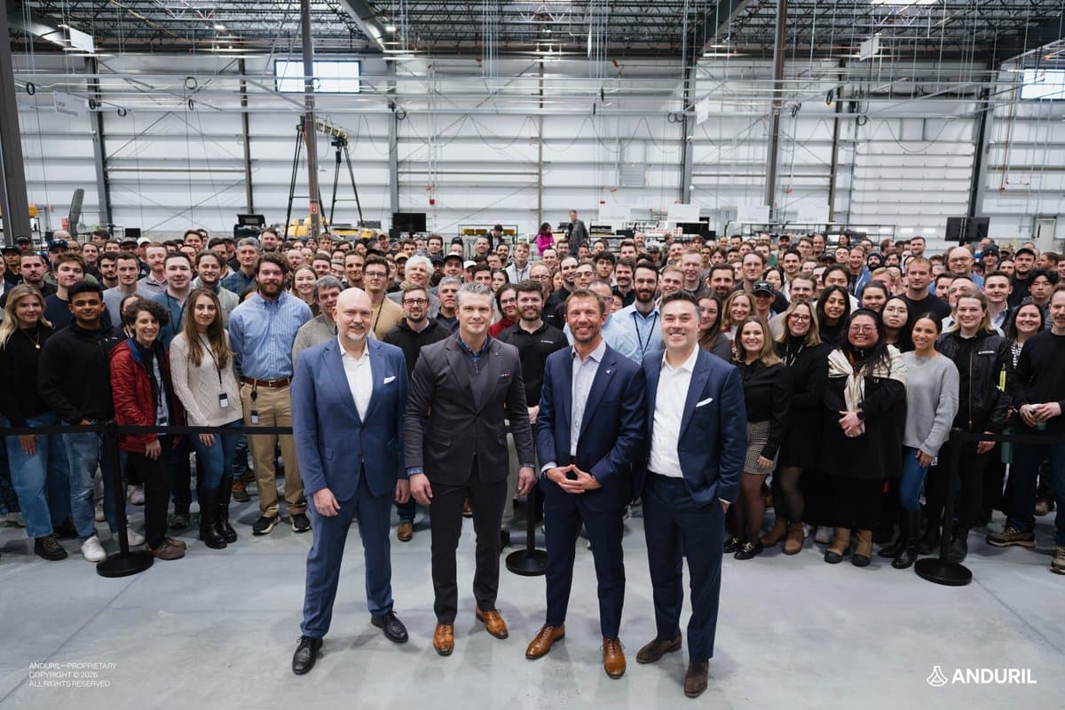 Anduril Leaders Present Autonomous Submarine Vision at SecWar