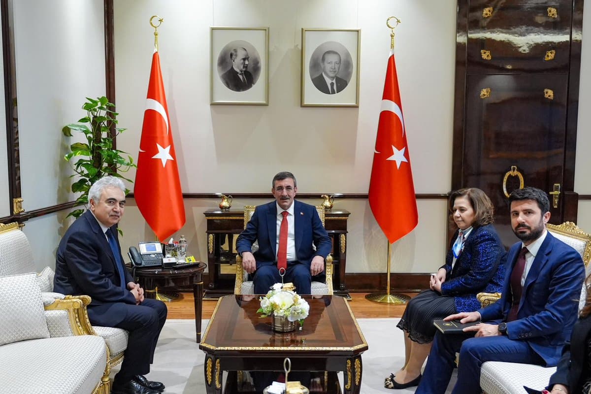 IEA Discusses Global Energy Outlook and COP31 with Turkey VP