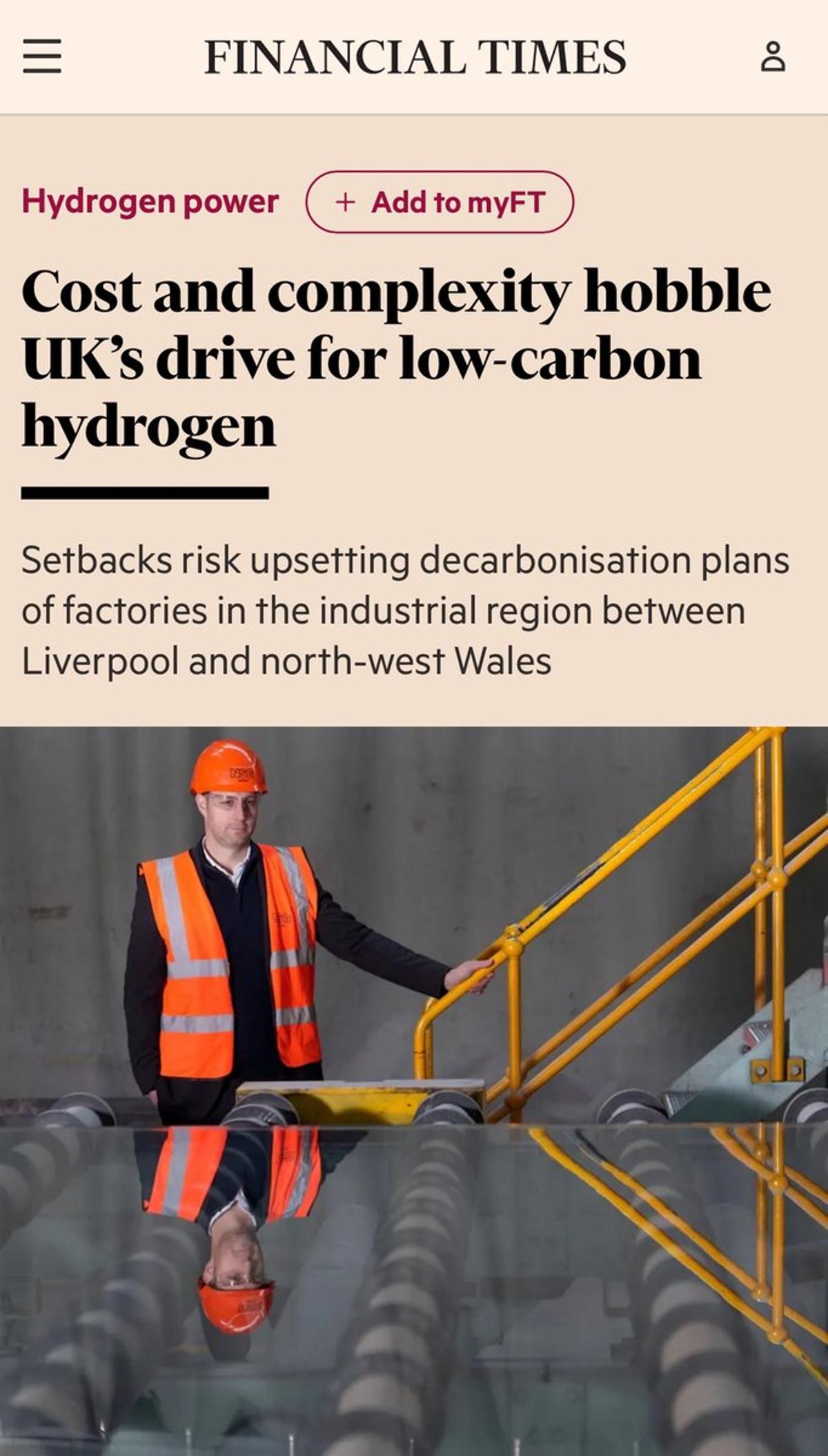 Hydrogen Fuel Hype Falters Amid Cost and Scalability Issues