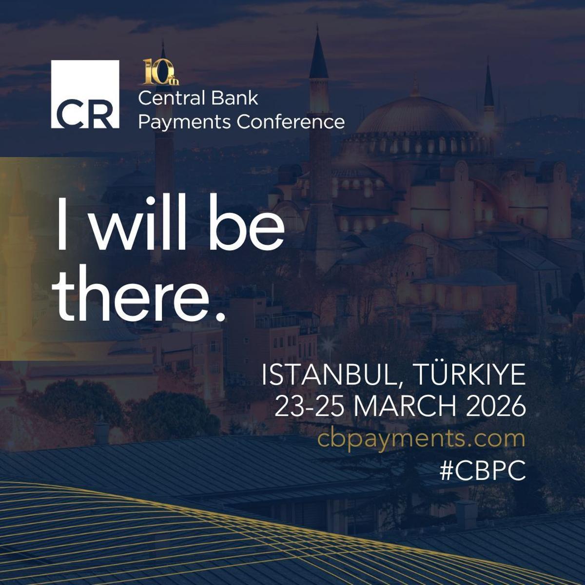 Hosting Roundtable at CB Payments Conference, Istanbul March 2026