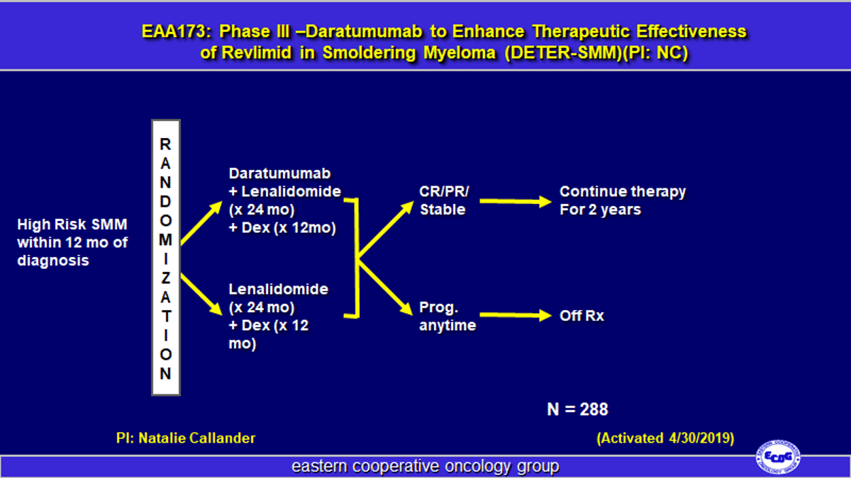 Daratumumab Boosts Revlimid Efficacy in Smoldering Myeloma