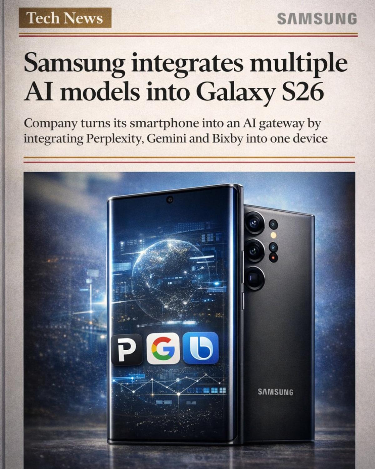 Samsung Turns Phone Into AI Switchboard, Redefining Competition