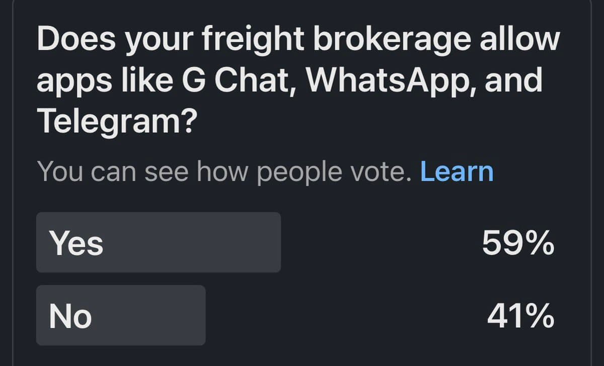 Drivers Still Book Loads via Messaging Apps Despite Bans