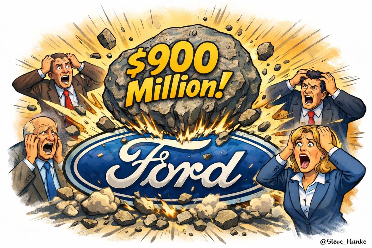 Ford Faces $900M Tariff Blow, Highlighting US Corporate Pain