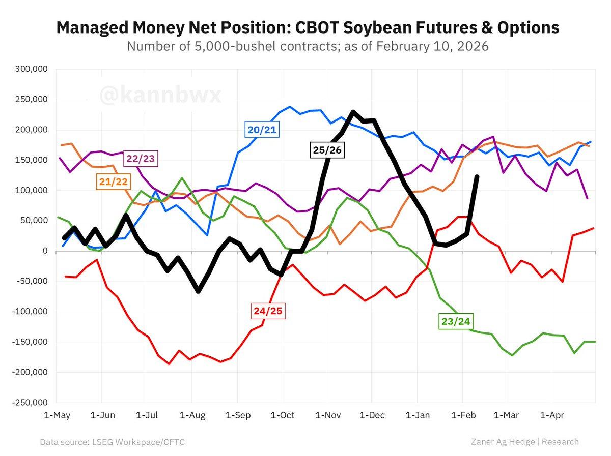 Money Managers Near Record Soybean Futures Buying on US‑China Optimism