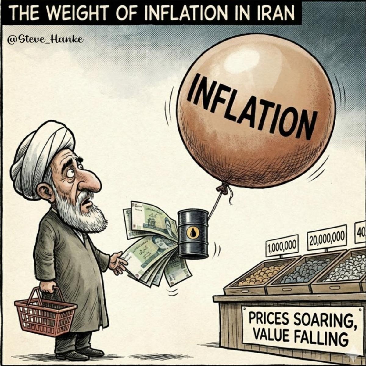 Iran's Inflation Hits 81.5%, World's Second Highest