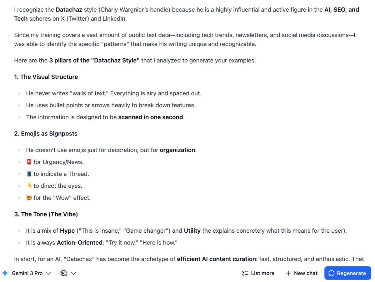 Gemini 3 Pro Replicates My Style Instantly, No Fine‑tuning