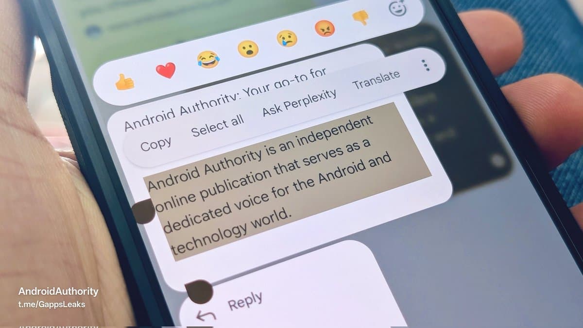 Google Messages Adds Partial Text Selection Feature