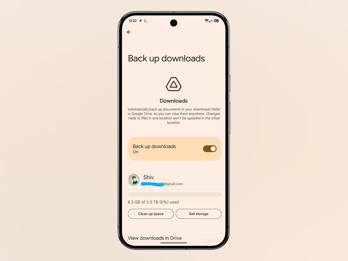Google Confirms Android Downloads Backup Feature