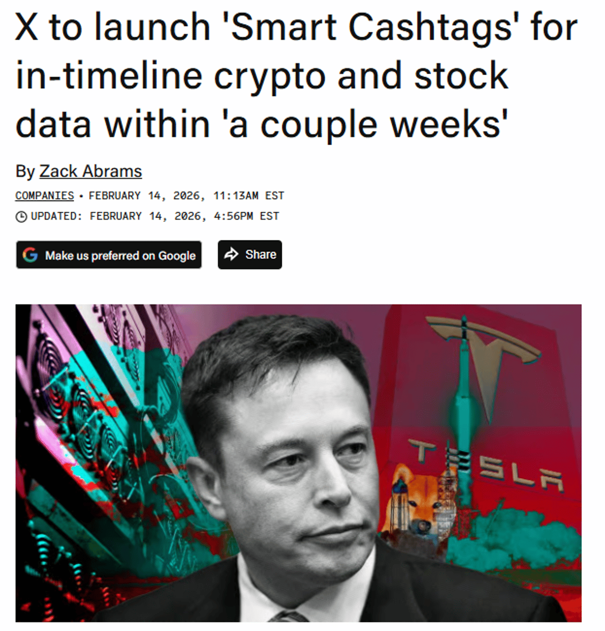 X Adds Finance Tools: Smart Cashtags and Visa‑backed Money