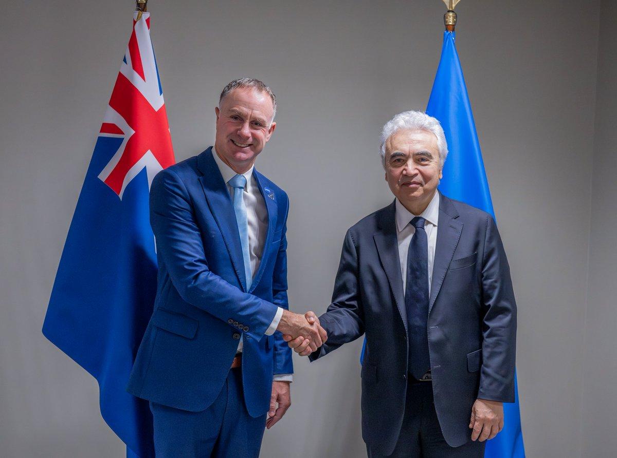 IEA and New Zealand Deepen Energy Cooperation Ahead of 2026