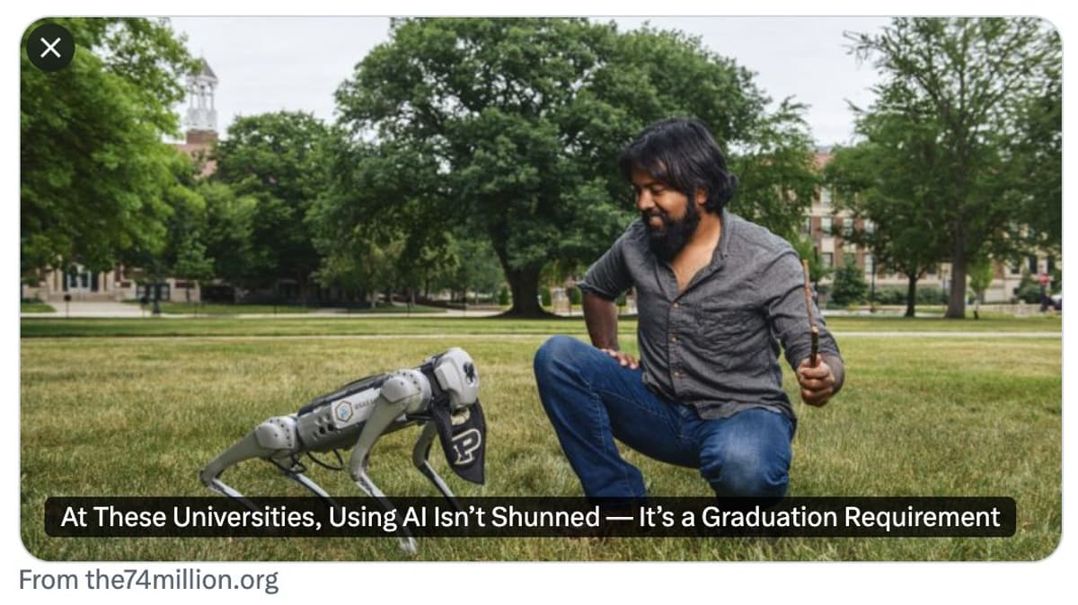 AI Becomes Graduation Requirement at Select Universities