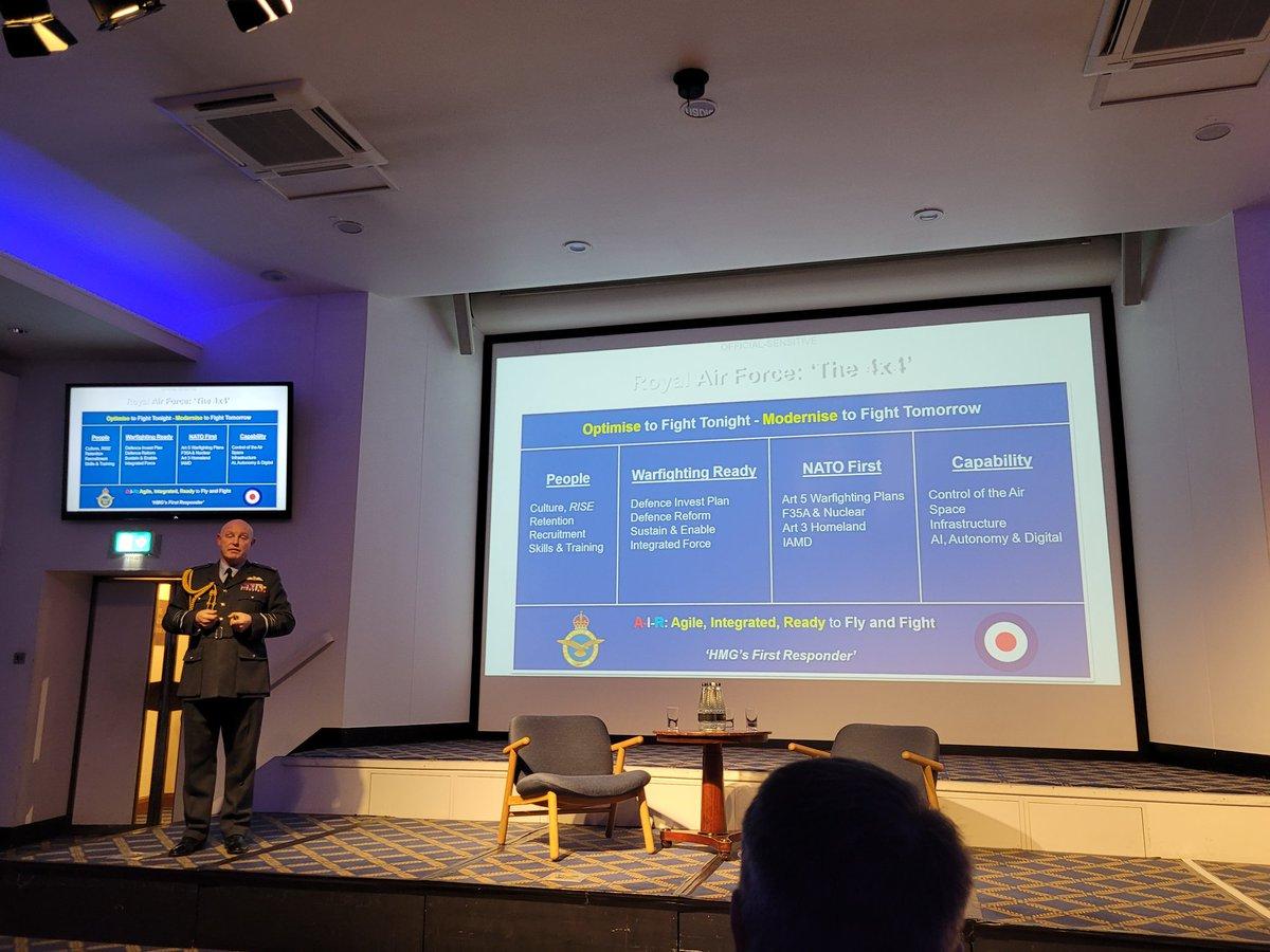 RAF Chief Calls for More Agile, Integrated, Ready Air