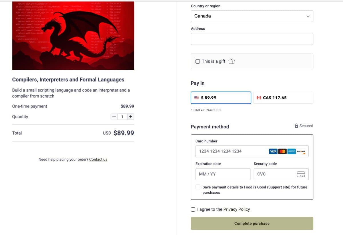 Checkout Now Shows Prices in Your Local Currency