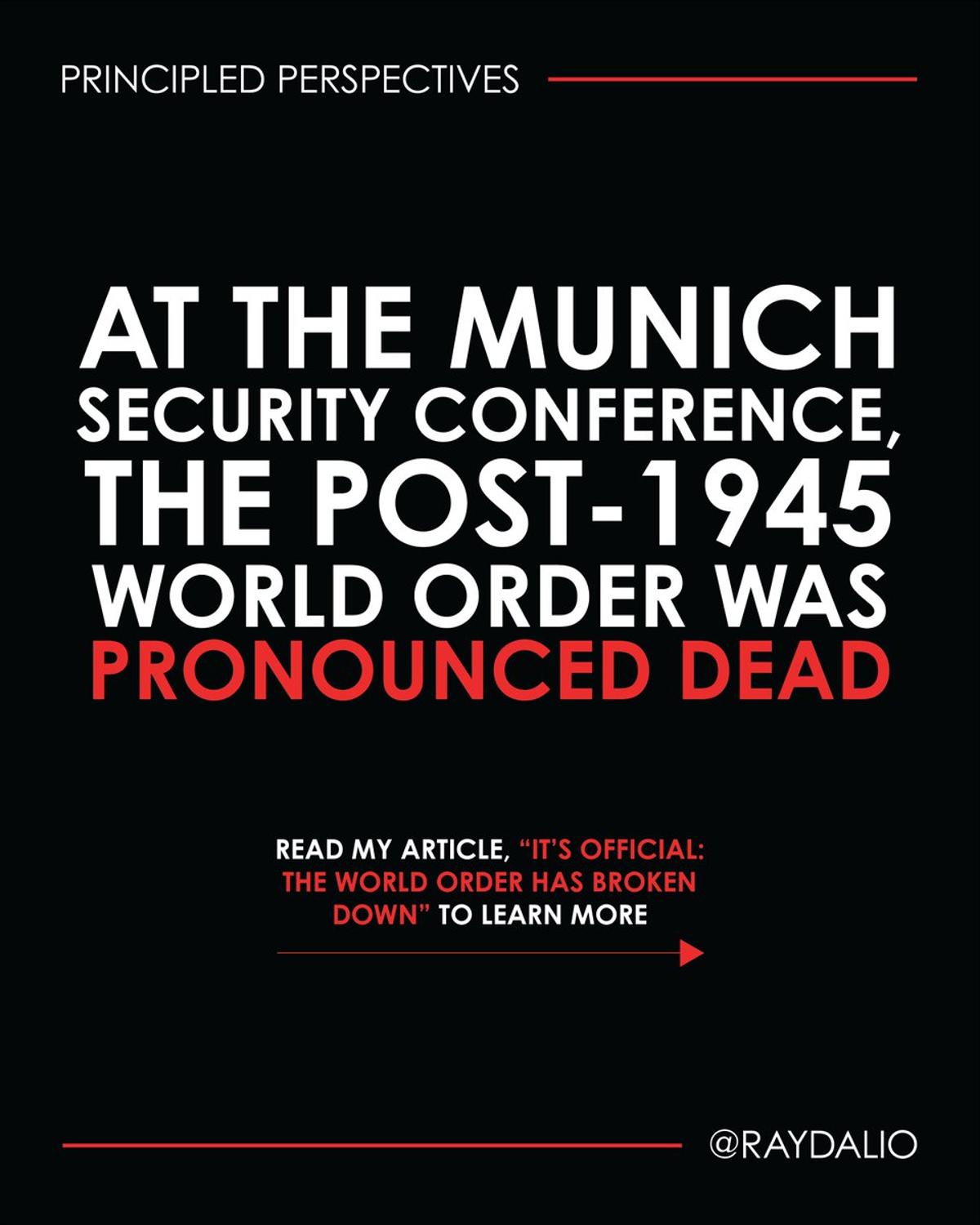 World Order Collapses: Entering Stage 6 of Global Disorder