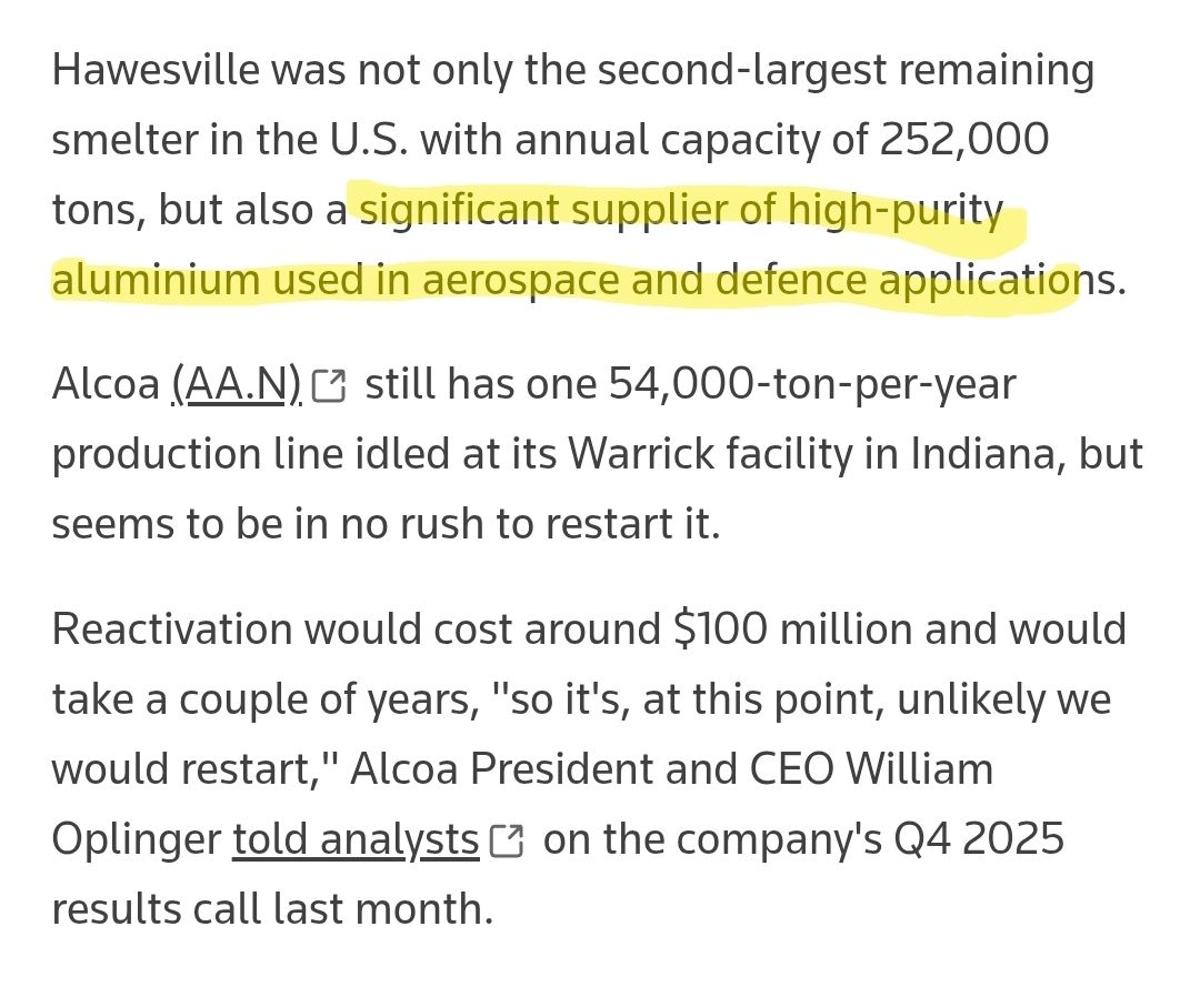 Tariffs Fail: US Down to Five Aluminum Smelters