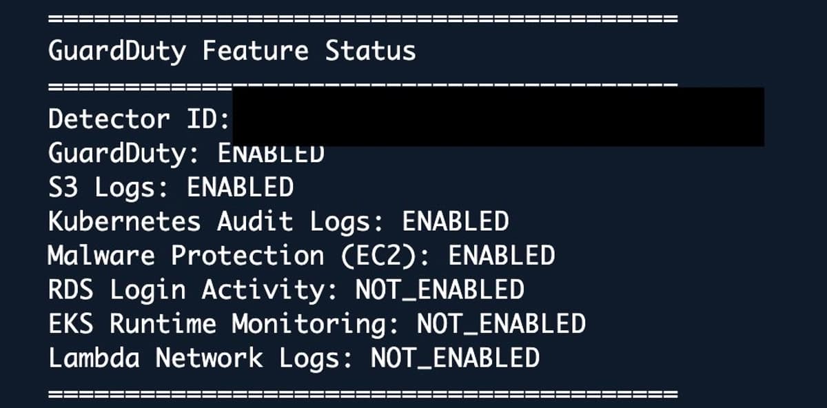 Automated GuardDuty Feature Audit and Enablement in Hours