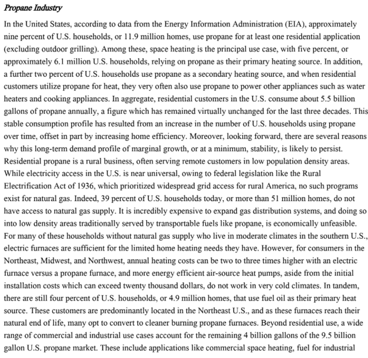 Propane Industry Deep Dive Reveals Hidden Value