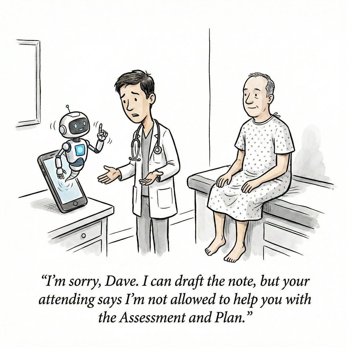 AI Scribes Should Aid Notes, Not Replace Trainee Assessments