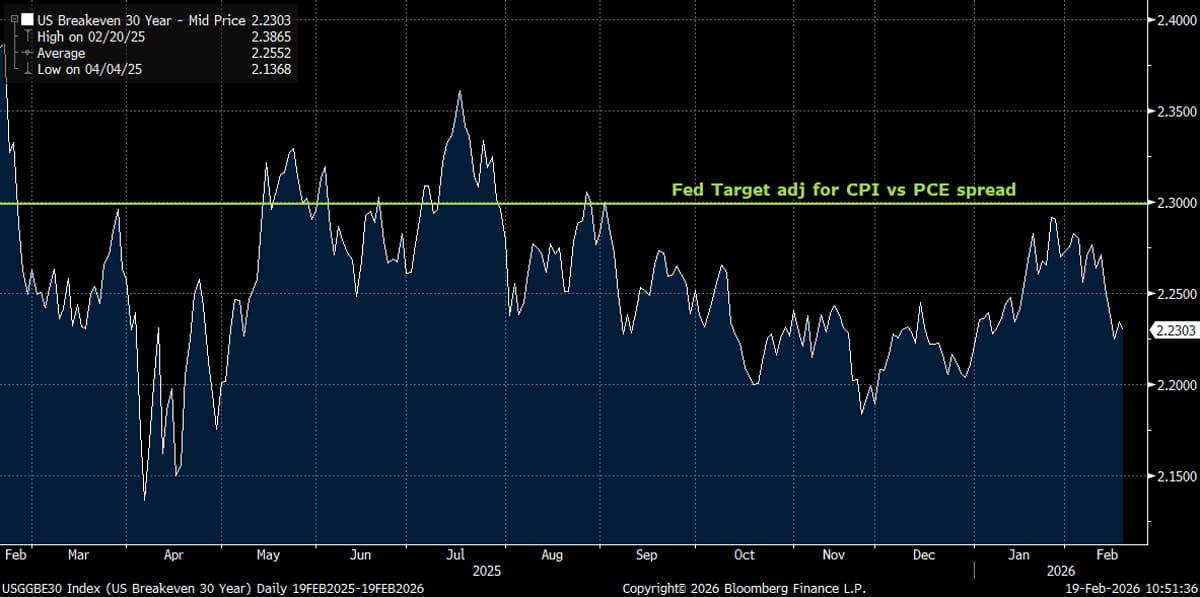 30‑Year TIPS Auction Pressures Long‑End Breakevens