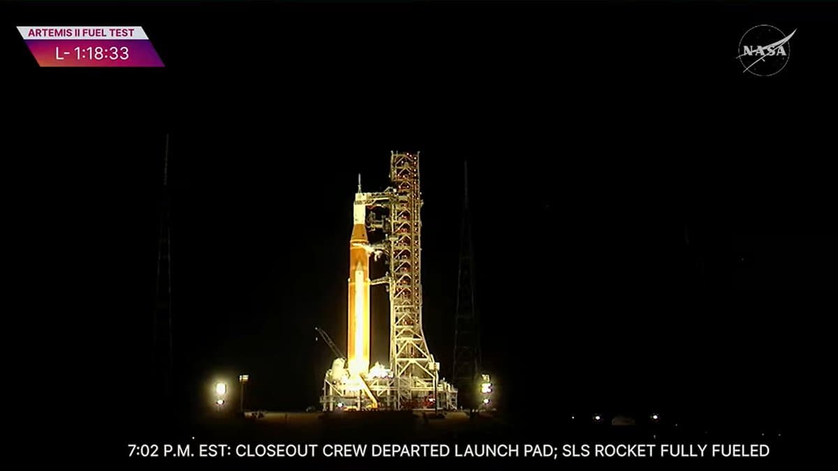 Artemis II Wet Dress Rehearsal On Track, Launch Window Opening Soon